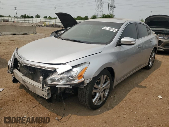 2015 Nissan Altima SL z VIN 1N4BL3AP7FC465496, wystawiony jako Copart lot #59166285 z przebiegiem 167 865 mil mil oraz Szkoda całkowita • Salvage title. Historia ofert i sprzedaży dostępna na DreamBid. Obrazek 1.