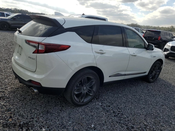 2019 Acura RDX w/A-Spec Pkg with VIN 5J8TC1H6XKL015823, listed as a Copart auction lot 85614644 with 82,493 mi miles and Salvage Title. Bid and sale history available at carsss.com. Image 3.
