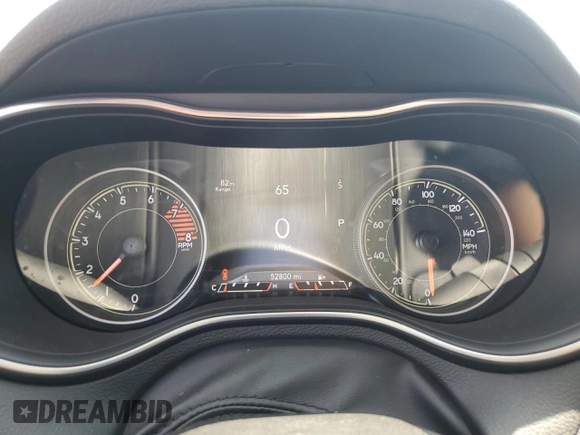 2021 Jeep Cherokee Trailhawk with VIN 1C4PJMBX8MD167153, listed as a Copart auction lot 54929845 with 52,800 mi miles and Clean title. Bid and sale history available at DreamBid. Image 9.