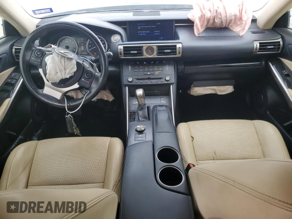 2016 Lexus IS 200t с VIN JTHBA1D23G5009911, выставлен на аукционе Copart как лот 53192545 с пробегом 89 380 миль миль и Списание • Salvage title. История ставок и продаж доступна на DreamBid. Изображение 8.