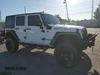 2015 Jeep Wrangler Unlimited Rubicon z VIN 1C4BJWFG7FL547951, wystawiony jako Copart lot #55268705 z przebiegiem 141 018 mil mil oraz Czysty tytuł • Clean title. Historia ofert i sprzedaży dostępna na DreamBid. Obrazek 4.