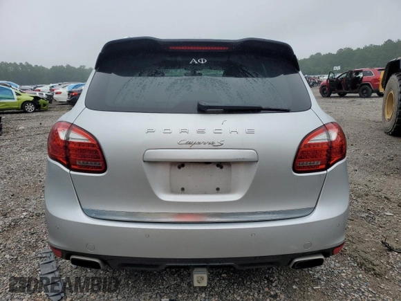 2014 Porsche Cayenne S with VIN WP1AB2A25ELA57213, listed as a Copart auction lot 57843255 with 165,501 mi miles and Salvage title. Bid and sale history available at DreamBid. Image 6.