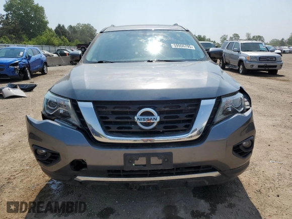 2017 Nissan Pathfinder SL with VIN 5N1DR2MM1HC611323, listed as a Copart auction lot 59956795 with 80,317 mi miles and Salvage title. Bid and sale history available at DreamBid. Image 5.
