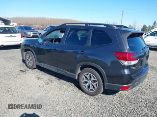 2019 Subaru Forester Premium with VIN JF2SKAGC7KH409224, listed as a IAAI auction lot 41637550 with 49,522 mi miles. Bid and sale history available at carsss.com. Image 3.