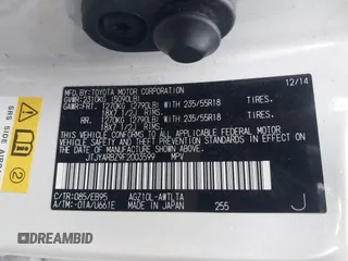 2015 Lexus NX 200t with VIN JTJYARBZ9F2003599, listed as a IAAI auction lot 41212327 with 119,137 mi miles and . Bid and sale history available at carsss.com. Image 9.
