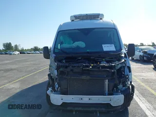 2023 Ford Transit Cargo with VIN 1FTBR1C84PKA64479, listed as a IAAI auction lot 41782267 with 13,412 mi miles. Bid and sale history available at carsss.com. Image 13.