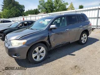 2010 Toyota Highlander Limited with VIN 5TDDK3EH4AS008418, listed as a Copart auction lot 63369765 with 189,630 mi miles and Salvage title. Bid and sale history available at DreamBid. Image 1.