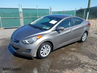 2012 Hyundai Elantra GLS with VIN 5NPDH4AEXCH067658, listed as a IAAI auction lot 41824531 with 61,204 mi miles. Bid and sale history available at carsss.com. Image 17.