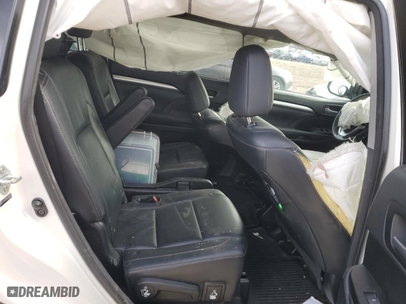 2014 Toyota Highlander XLE with VIN 5TDJKRFH5ES052647, listed as a Copart auction lot 42293425 with 125,479 mi miles and Salvage Title. Bid and sale history available at carsss.com. Image 10.