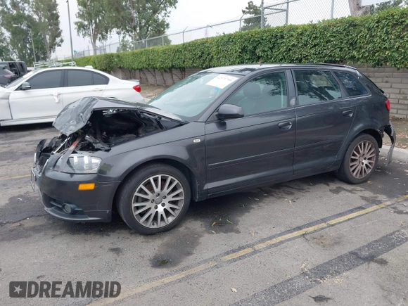 2008 Audi A3 with VIN WAUNF78P28A142013, listed as a IAAI auction lot 42571799 with 183,276 mi miles and . Bid and sale history available at DreamBid. Image 2.