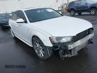 2015 Audi A4 Premium with VIN WAUBFAFL7FN042236, listed as a IAAI auction lot 41517526 with 146,325 mi miles. Bid and sale history available at carsss.com. Image 1.