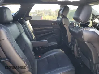 2022 Dodge Durango GT Plus with VIN 1C4RDHDG5NC199926, listed as a Copart auction lot 52198985 with 39,242 mi miles and Salvage Title. Bid and sale history available at DreamBid. Image 11.