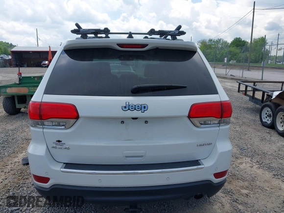 2016 Jeep Grand Cherokee Limited with VIN 1C4RJFBGXGC321747, listed as a IAAI auction lot 42150646 with 125,615 mi miles and . Bid and sale history available at DreamBid. Image 16.