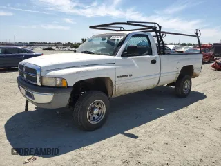 1998 Dodge 2500 with VIN 3B7KF26Z1WM270465, listed as a Copart auction lot 65375624 with Not Provided miles and Clean Title. Bid and sale history available at DreamBid. Image 1.
