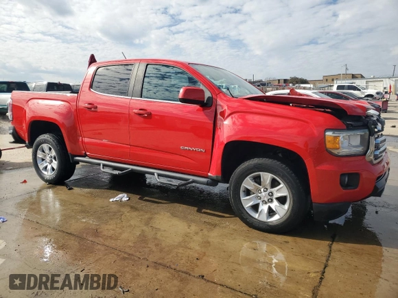 2017 GMC Canyon 2WD SLE with VIN 1GTG5CEN5H1244268, listed as a Copart auction lot 42705395 with 76,794 mi miles and Salvage Title. Bid and sale history available at carsss.com. Image 4.