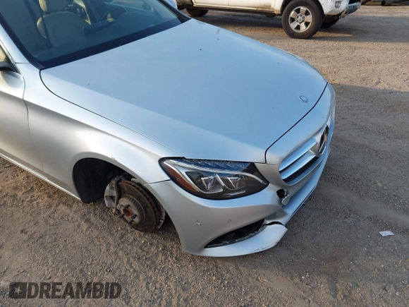 2016 Mercedes-Benz C 300 with VIN 55SWF4JBXGU097914, listed as a IAAI auction lot 41558924 with 99,335 mi miles and . Bid and sale history available at carsss.com. Image 6.