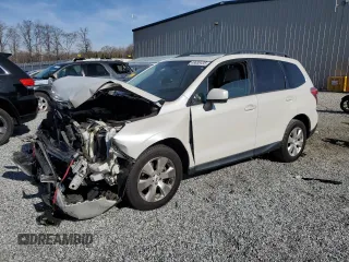 2015 Subaru Forester 2.5i Premium with VIN JF2SJADC1FH558564, listed as a Copart auction lot 49836435 with 112,522 mi miles and Salvage Title. Bid and sale history available at carsss.com. Image 1.