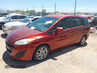 2012 Mazda 5 Sport with VIN JM1CW2BL4C0132956, listed as a IAAI auction lot 42087030 with 158,775 mi miles and . Bid and sale history available at DreamBid. Image 2.