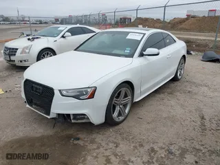 2013 Audi S5 Premium Plus with VIN WAUCGAFR0DA006611, listed as a IAAI auction lot 41636149 with 212,323 mi miles. Bid and sale history available at carsss.com. Image 2.