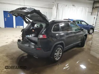 2019 Jeep Cherokee Altitude with VIN 1C4PJMLX4KD126188, listed as a Copart auction lot 41834845 with 109,405 mi miles and Salvage title. Bid and sale history available at DreamBid. Image 3.