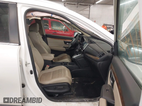 2017 Honda CR-V Touring with VIN 2HKRW2H94HH685350, listed as a IAAI auction lot 41753725 with 75,749 mi miles. Bid and sale history available at carsss.com. Image 5.
