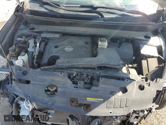 2015 Nissan Pathfinder Platinum with VIN 5N1AR2MM0FC628288, listed as a Copart auction lot 55482595 with 108,863 mi miles and Salvage title. Bid and sale history available at DreamBid. Image 12.