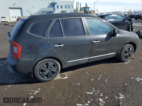 2007 Kia Rondo LX with VIN KNAFG525377114777, listed as a Copart auction lot 45409825 with 112,708 mi miles and Salvage Title. Bid and sale history available at carsss.com. Image 3.