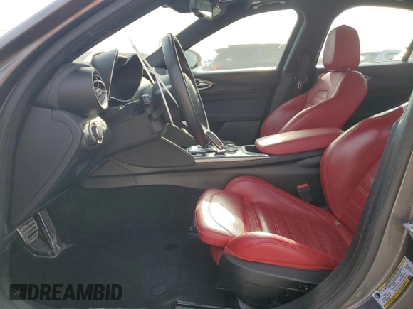2023 Alfa Romeo Giulia Veloce with VIN ZARFANBN2P7670539, listed as a Copart auction lot 51078645 with 53,270 mi miles and Clean title. Bid and sale history available at DreamBid. Image 7.