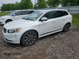 2016 Volvo XC60 T5 Premier with VIN YV4612RK5G2852783, listed as a Copart auction lot 59891145 with 118,621 mi miles and Salvage title. Bid and sale history available at DreamBid. Image 1.