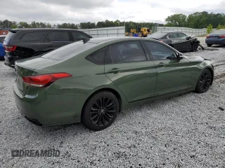2015 Hyundai Genesis 3.8L with VIN KMHGN4JE0FU034132, listed as a Copart auction lot 56011995 with 206,517 mi miles and Clean Title. Bid and sale history available at DreamBid. Image 3.