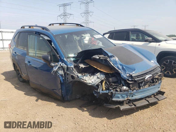 2022 Subaru Forester Wilderness with VIN JF2SKAMC3NH470112, listed as a Copart auction lot 60283445 with 25,374 mi miles and Salvage title. Bid and sale history available at DreamBid. Image 4.