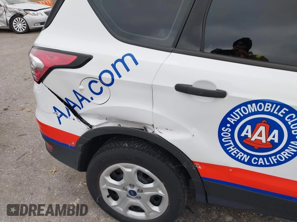 2018 Ford Escape S with VIN 1FMCU0F7XJUC89920, listed as a IAAI auction lot 38639745 with 48,608 mi miles and . Bid and sale history available at DreamBid. Image 6.