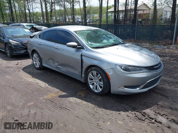 2015 Chrysler 200 Limited with VIN 1C3CCCAB9FN553199, listed as a IAAI auction lot 41988732 with 136,992 mi miles and . Bid and sale history available at DreamBid. Image 1.
