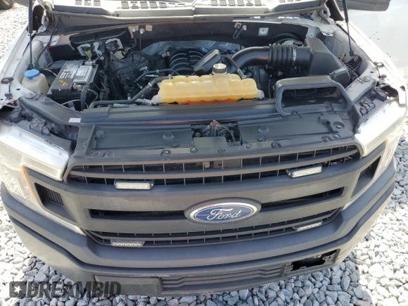 2018 Ford F-150 XL with VIN 1FTFX1C51JKC29165, listed as a Copart auction lot 53992755 with 160,047 mi miles and Clean Title. Bid and sale history available at carsss.com. Image 11.