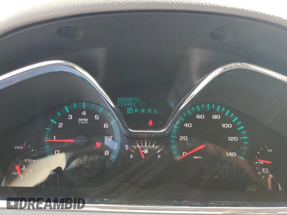 2017 Chevrolet Traverse LS with VIN 1GNKRFKD3HJ239637, listed as a Copart auction lot 61364815 with 118,481 mi miles and Salvage title. Bid and sale history available at DreamBid. Image 9.