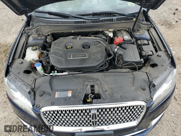 2017 Lincoln MKZ Select with VIN 3LN6L5C91HR641867, listed as a Copart auction lot 59538595 with 55,865 mi miles and Salvage title. Bid and sale history available at DreamBid. Image 11.