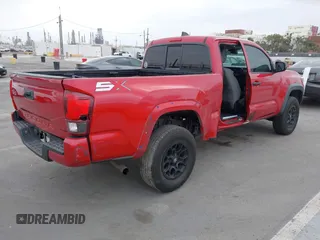 2020 Toyota Tacoma SR with VIN 3TYRX5GNXLT005469, listed as a IAAI auction lot 42267836 with 84,628 mi miles and . Bid and sale history available at DreamBid. Image 4.