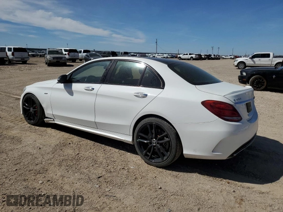 2016 Mercedes-Benz C 450 AMG with VIN 55SWF6EB6GU115864, listed as a Copart auction lot 49160575 with 71,459 mi miles and Salvage Title. Bid and sale history available at carsss.com. Image 2.