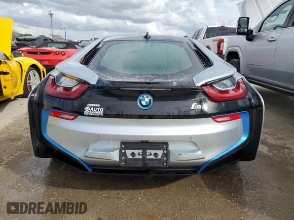 2015 BMW i8 z VIN WBY2Z2C58FVX64920, wystawiony jako Copart lot #74749874 z przebiegiem 29 577 mil mil oraz Szkoda całkowita • Salvage title. Historia ofert i sprzedaży dostępna na DreamBid. Obrazek 6.