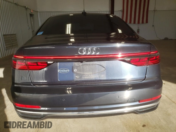 2019 Audi A8 L with VIN WAU8DAF88KN003337, listed as a Copart auction lot 40893973 with 55,908 mi miles. Bid and sale history available at carsss.com. Image 6.