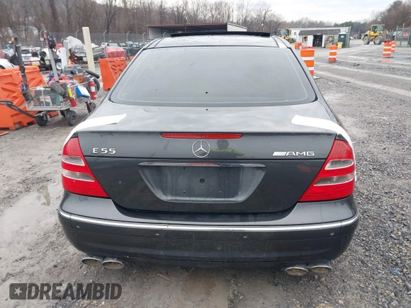 2003 Mercedes-Benz E-Class 5.5L AMG with VIN WDBUF76JX3A267197, listed as a IAAI auction lot 41485778 with 89,310 mi miles. Bid and sale history available at carsss.com. Image 16.