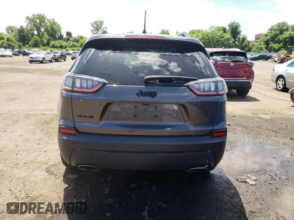 2019 Jeep Cherokee Latitude Plus z VIN 1C4PJMLN3KD333945, wystawiony jako Copart lot #56859834 z przebiegiem 84 620 mil mil oraz Szkoda całkowita • Salvage title. Historia ofert i sprzedaży dostępna na DreamBid. Obrazek 6.