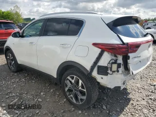 2020 Kia Sportage EX with VIN KNDPNCAC5L7833623, listed as a Copart auction lot 56111115 with 81,212 mi miles and Salvage title. Bid and sale history available at DreamBid. Image 2.