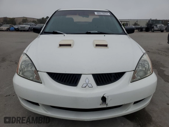 2004 Mitsubishi Lancer ES with VIN JA3AJ26E54U045304, listed as a Copart auction lot 86519224 with 228,035 mi miles and Salvage Title. Bid and sale history available at carsss.com. Image 5.