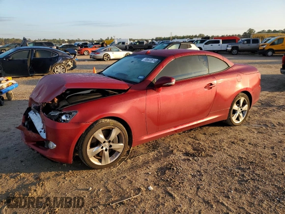 2010 Lexus IS 350 C with VIN JTHFE2C25A2504116, listed as a Copart auction lot 85523514 with 67,614 mi miles and Salvage title. Bid and sale history available at DreamBid. Image 1.
