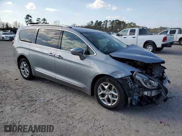 2020 Chrysler Pacifica Limited z VIN 2C4RC1GG0LR289575, wystawiony jako Copart lot #49025185 z przebiegiem 110 317 mil mil oraz Szkoda całkowita • Salvage title. Historia ofert i sprzedaży dostępna na DreamBid. Obrazek 4.