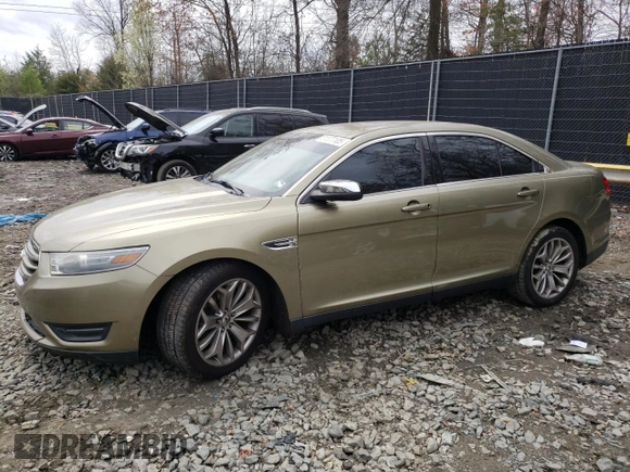 2013 Ford Taurus Limited with VIN 1FAHP2F8XDG198564, listed as a Copart auction lot 51377105 with 141,252 mi miles and Salvage Title. Bid and sale history available at DreamBid. Image 1.