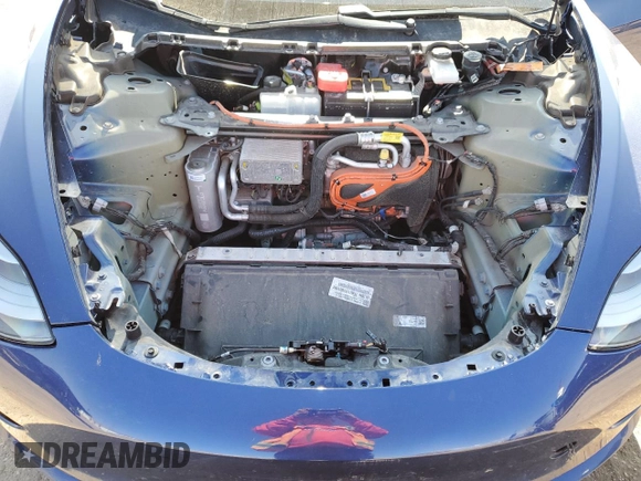 2021 Tesla Model 3 Long Range with VIN 5YJ3E1EB8MF003072, listed as a Copart auction lot 45596845 with 72,862 mi miles and Salvage Title. Bid and sale history available at DreamBid. Image 11.