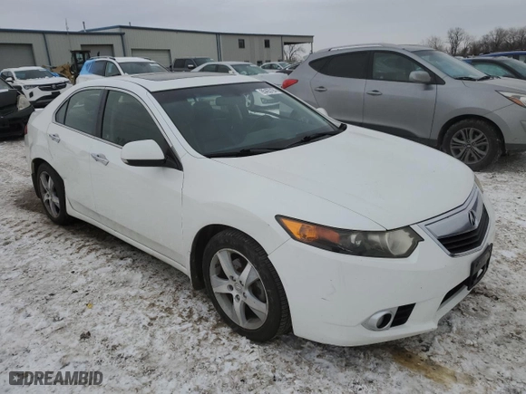 2013 Acura TSX with VIN JH4CU2F48DC004078, listed as a Copart auction lot 85435194 with 155,345 mi miles and Salvage Title. Bid and sale history available at carsss.com. Image 4.