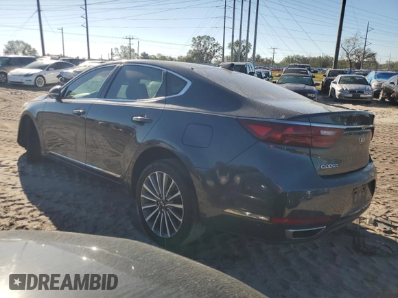 2017 Kia Cadenza Premium with VIN KNALC4J16H5084002, listed as a Copart auction lot 82050324 with 59,625 mi miles and Salvage Title. Bid and sale history available at carsss.com. Image 2.